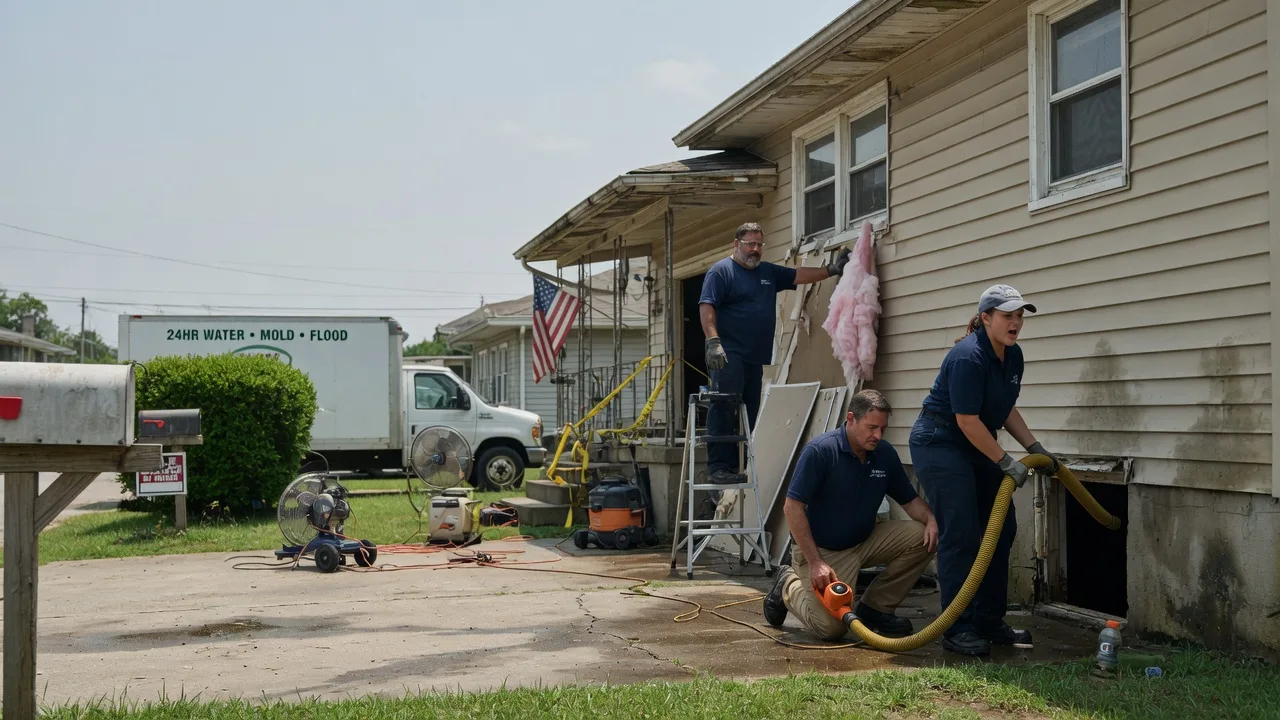 Water Damage Repair in Plymouth, IL near me